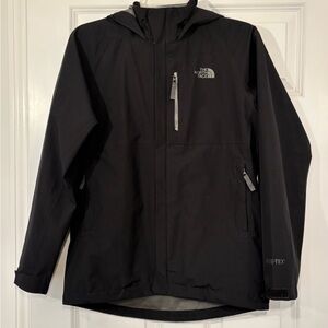 North Face Black Gore-Tex Rain Jacket - Kids L (14/16)